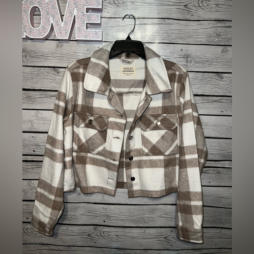 Flannel sweater